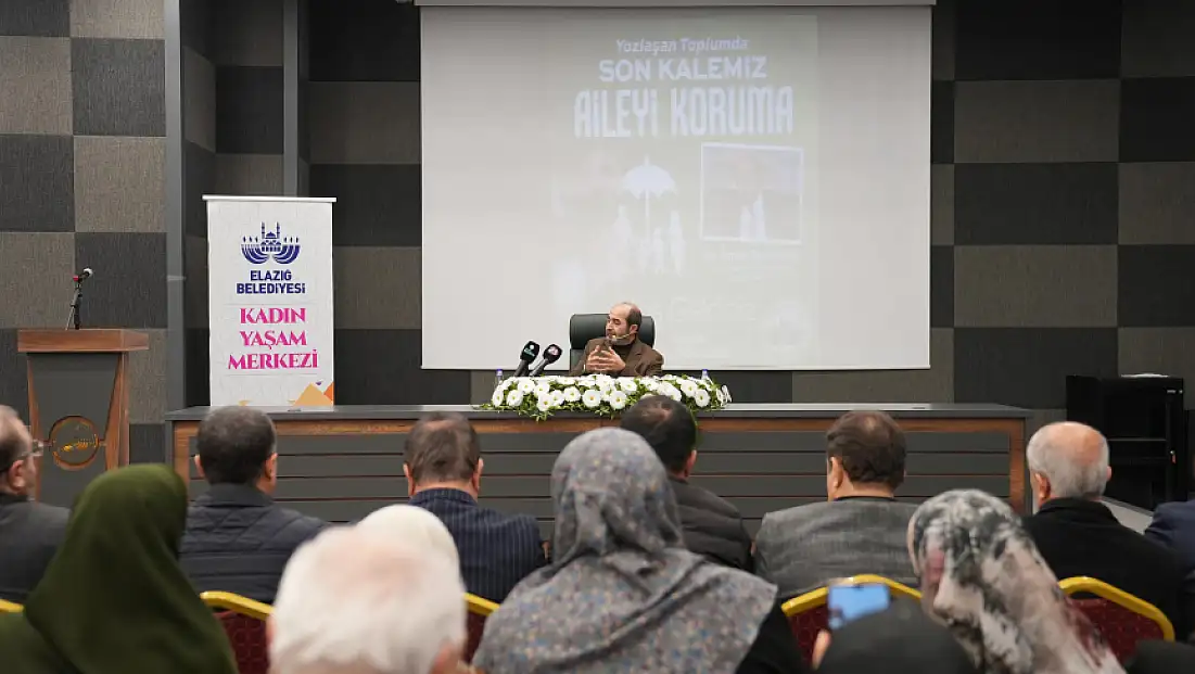 ‘Aile’ temalı konferansa yoğun katılım