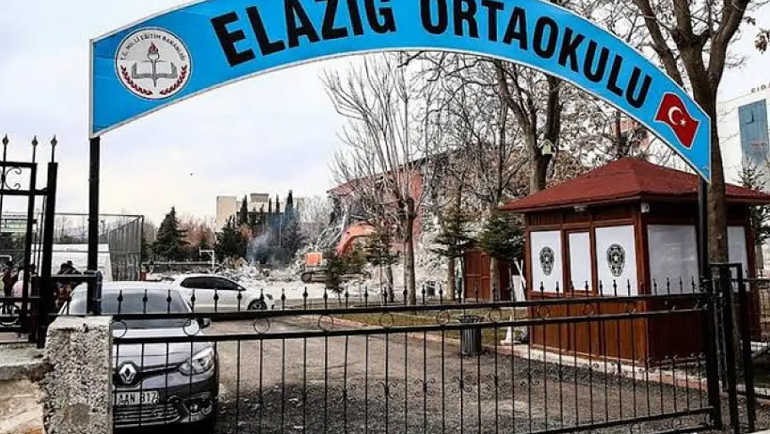 Elazığ'da Okullar 1 Gün Tatil Edildi