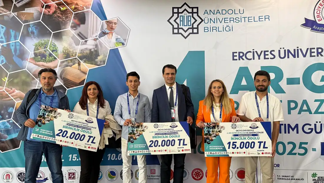 Fırat Üniversitesine Ar-Ge Proje Pazarında 3 ödül birden