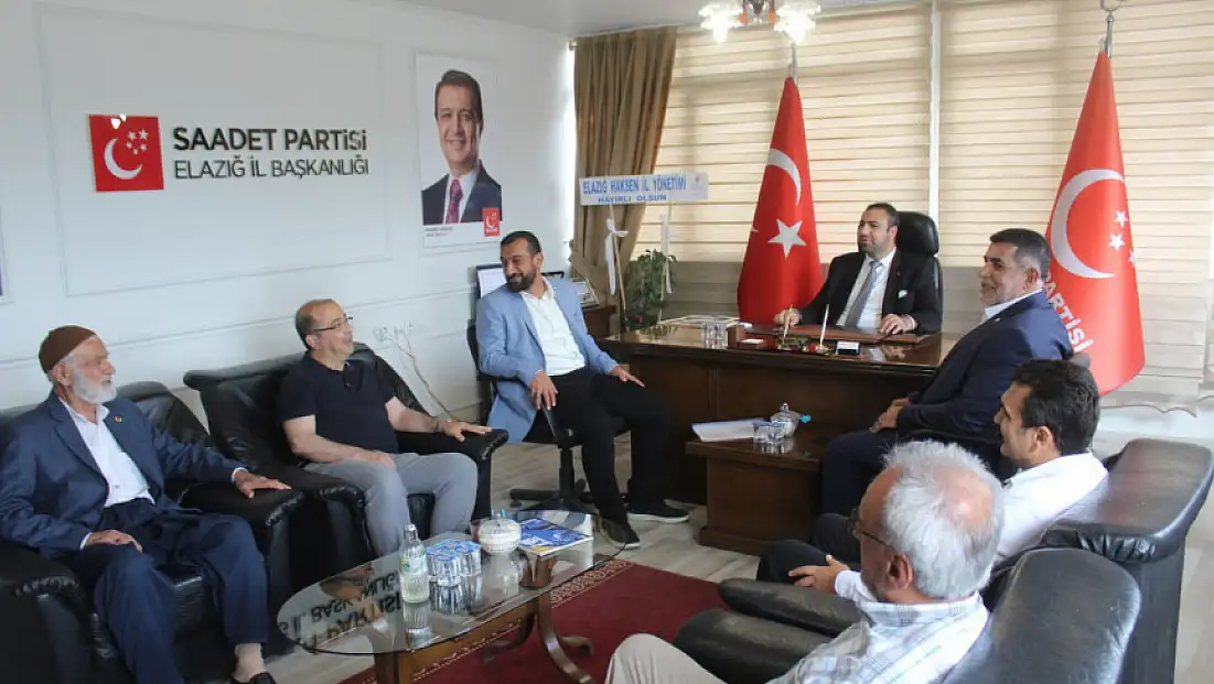 HÜDA PAR’dan Siyasi Partilere ziyaret