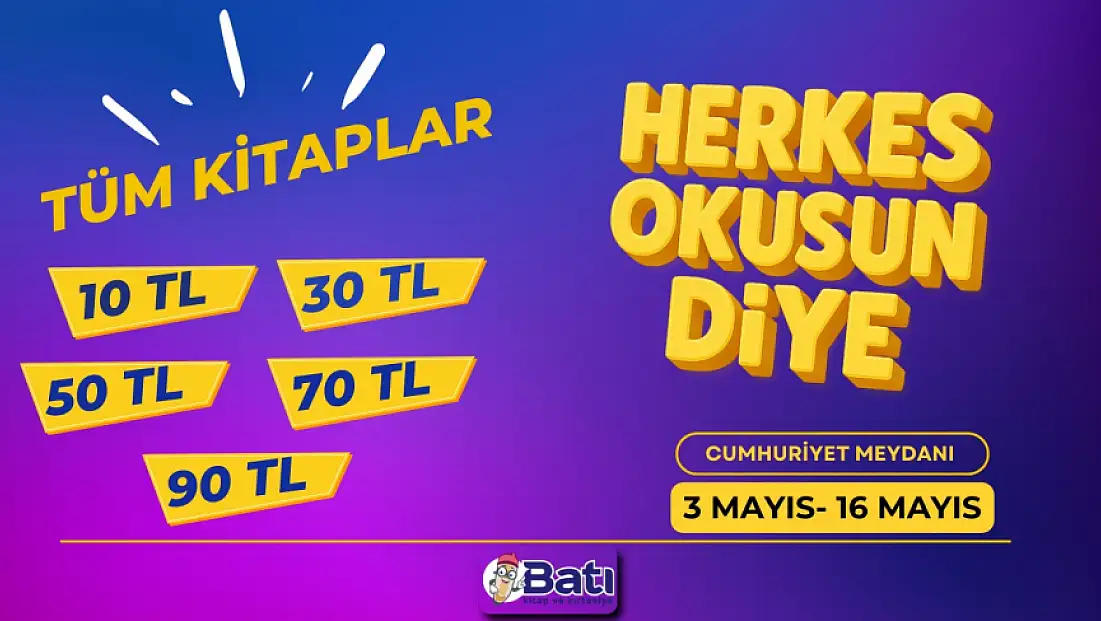 Kitap Şöleni 5. Kez başlıyor! Fiyatları görünce inanamayacaksınız