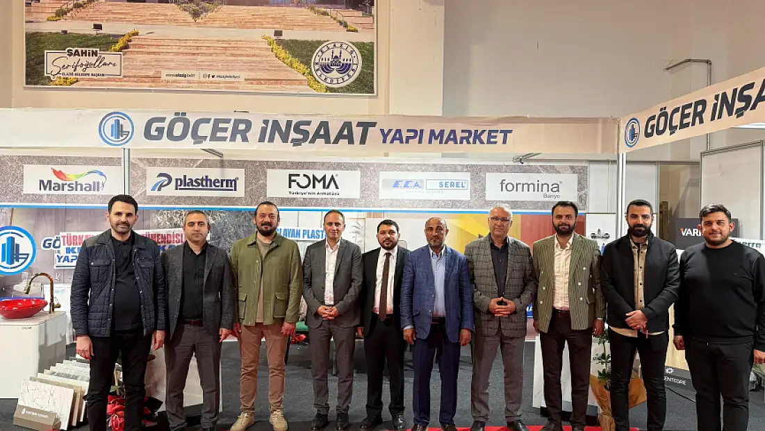 MÜSİAD Yönetimi, Elazığ İnşaat Fuarı'nda stantları gezdi