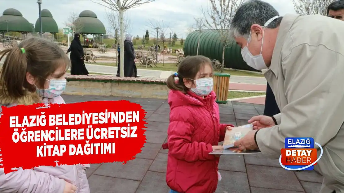 Elazığ Belediyesi'nden Öğrencilere Ücretsiz Kitap Dağıtımı