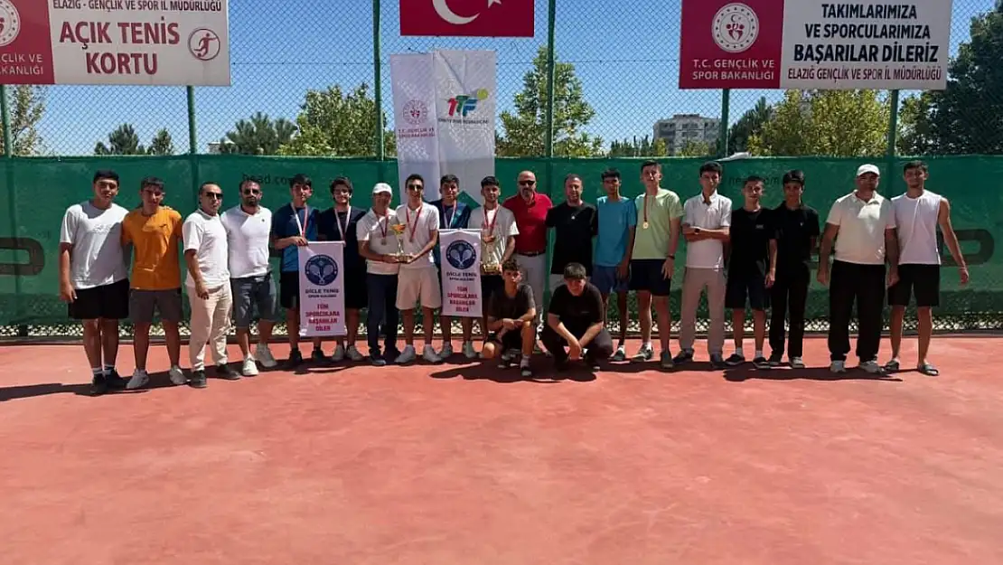 18 Yaş Altı Türkiye Takım Şampiyonası 2. aşama tenis turnuvası tamamlandı