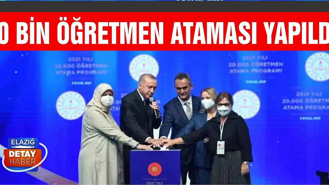 20 bin öğretmen ataması yapıldı