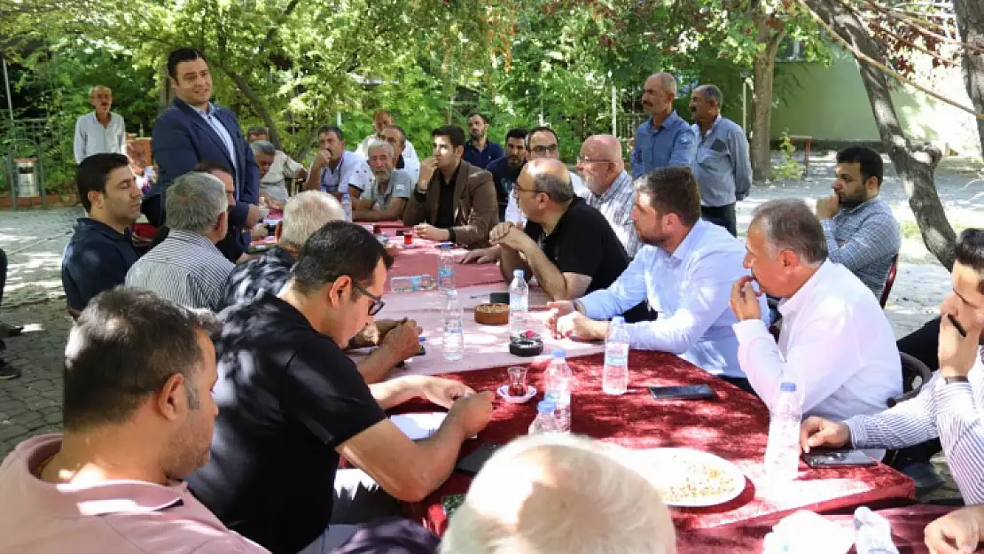 Açıkkapı ve Nazırlı, Ağın'da vatandaşları dinledi 