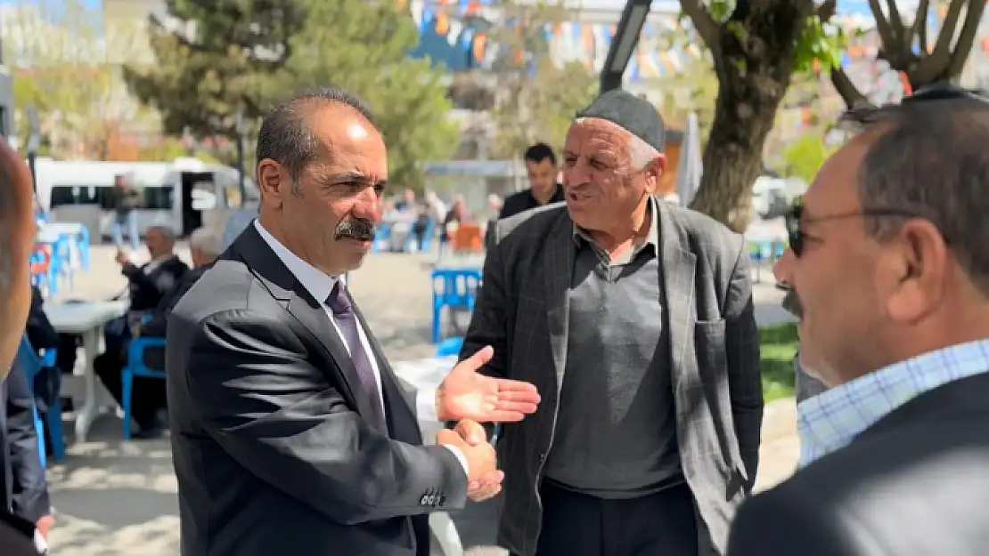 Bağımsız Milletvekili Adayı Çoban'a, Kovancılar ve Karakoçan'da yoğun ilgi 