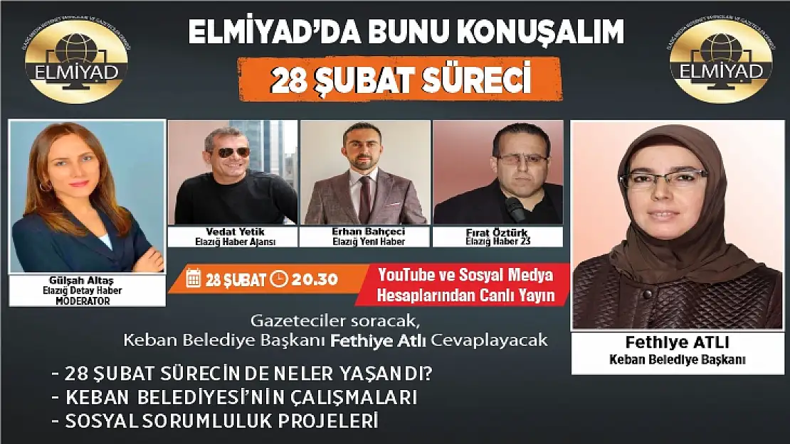 Başkan Atlı, ELMİYAD'ın konuğu olacak