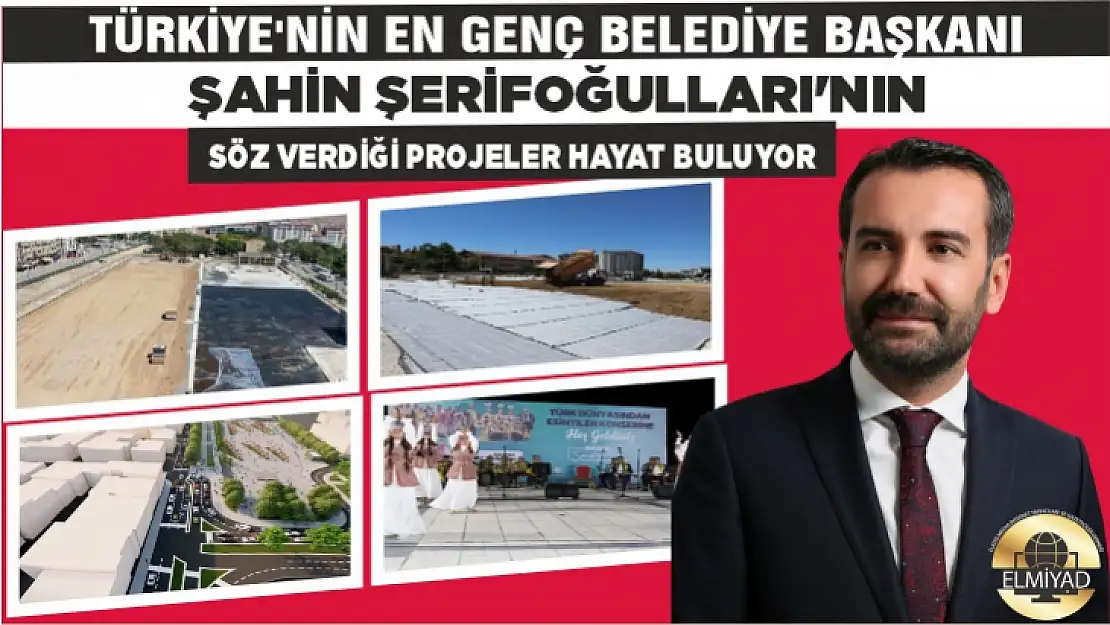 Başkan Şahin Şerifoğulları'nın söz verdiği projeler hayat buluyor