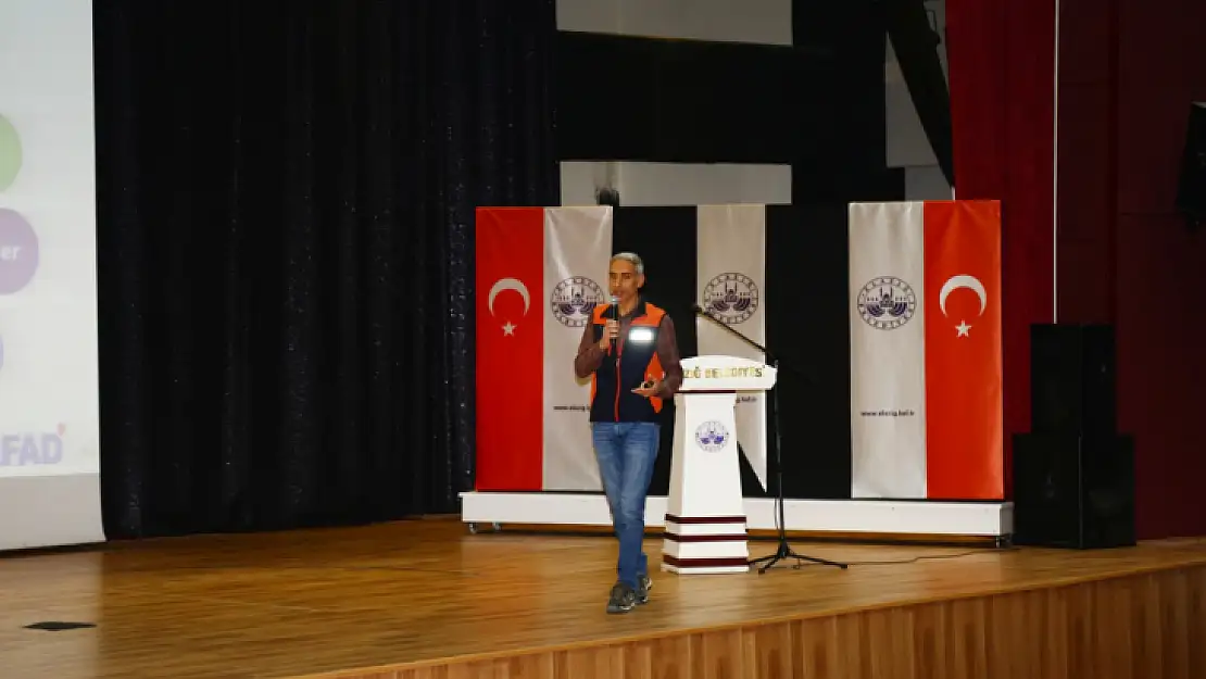 Belediye Personeline Afet Eğitimi Semineri