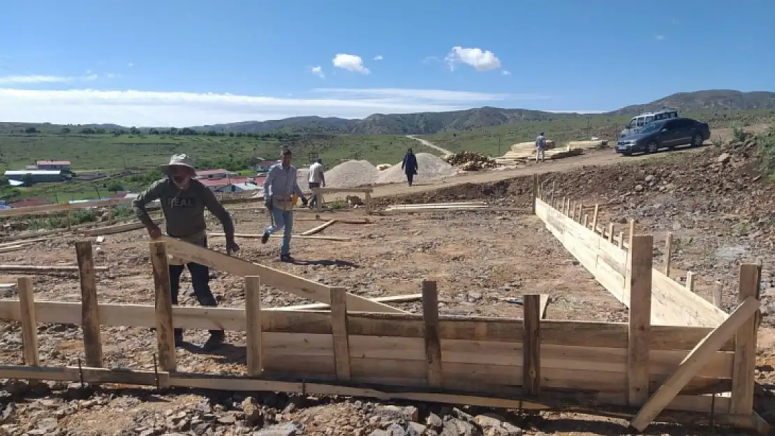 Beydalı Köyü Camisi'nin temeli atıldı