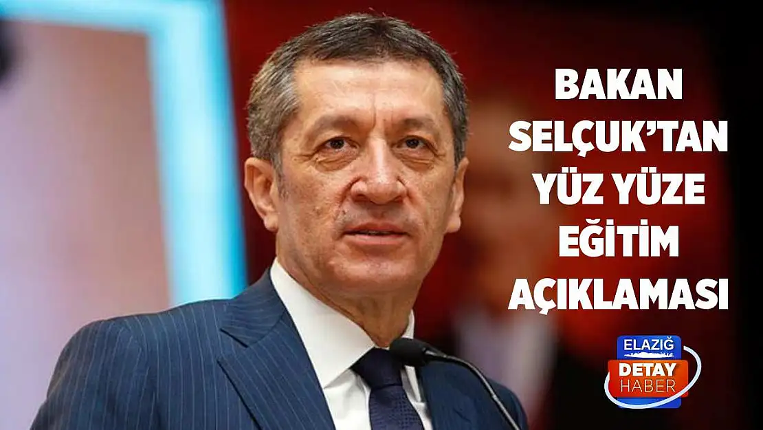 Milli Eğitim Bakanı Ziya Selçuk '15 Şubat'ta okulların açılması kararlılığımız var'