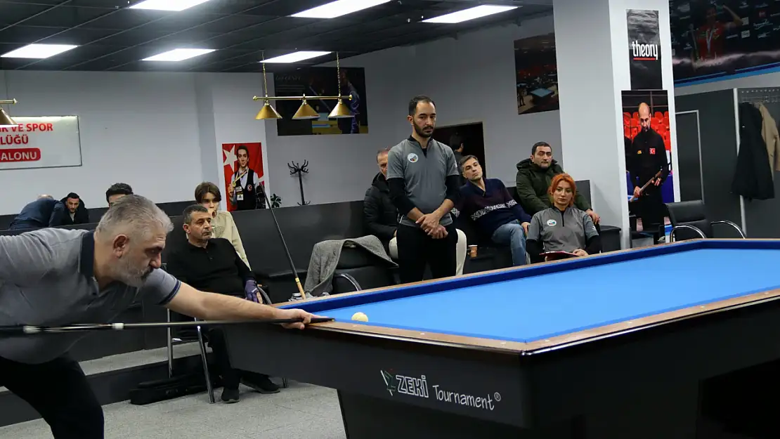 Bilardo branşında şampiyon belli oldu