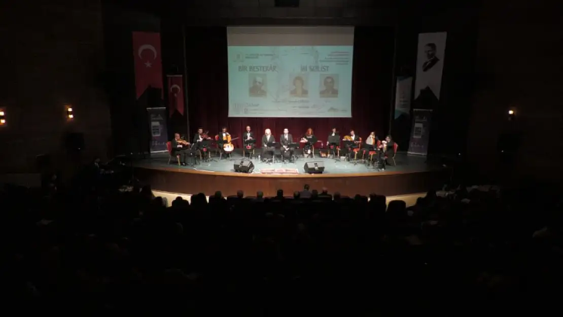 Bir Bestekar İki Solist konseri düzenlendi 