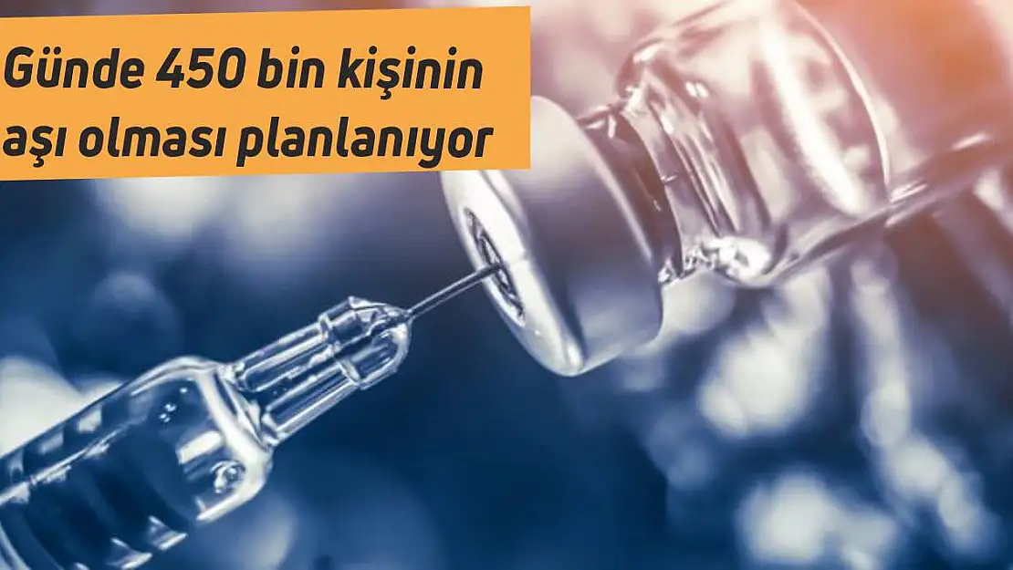 Türkiye'nin aşılama planı 25 Aralık'ta başlaması bekleniyor