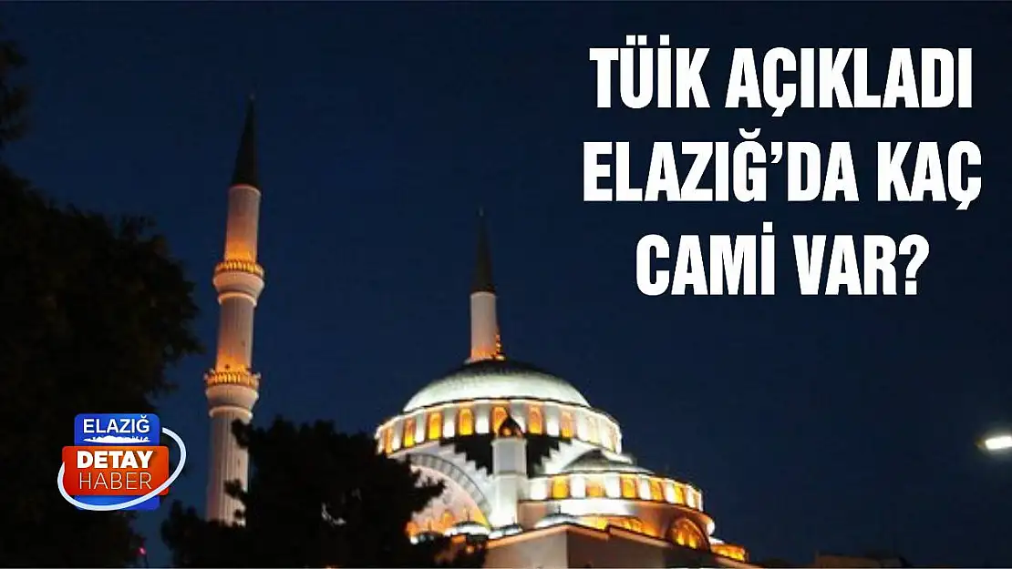 Elazığ'da Kaç Cami Var?