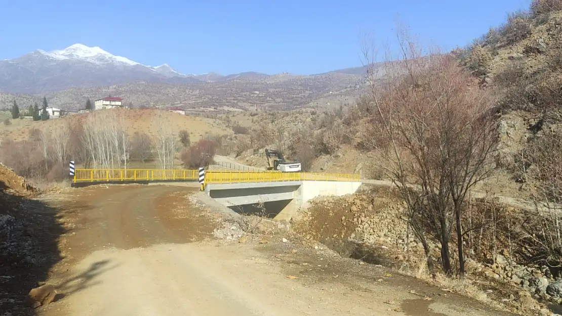 Bükardı Güvenlik Yolu Köprüsü tamamlandı