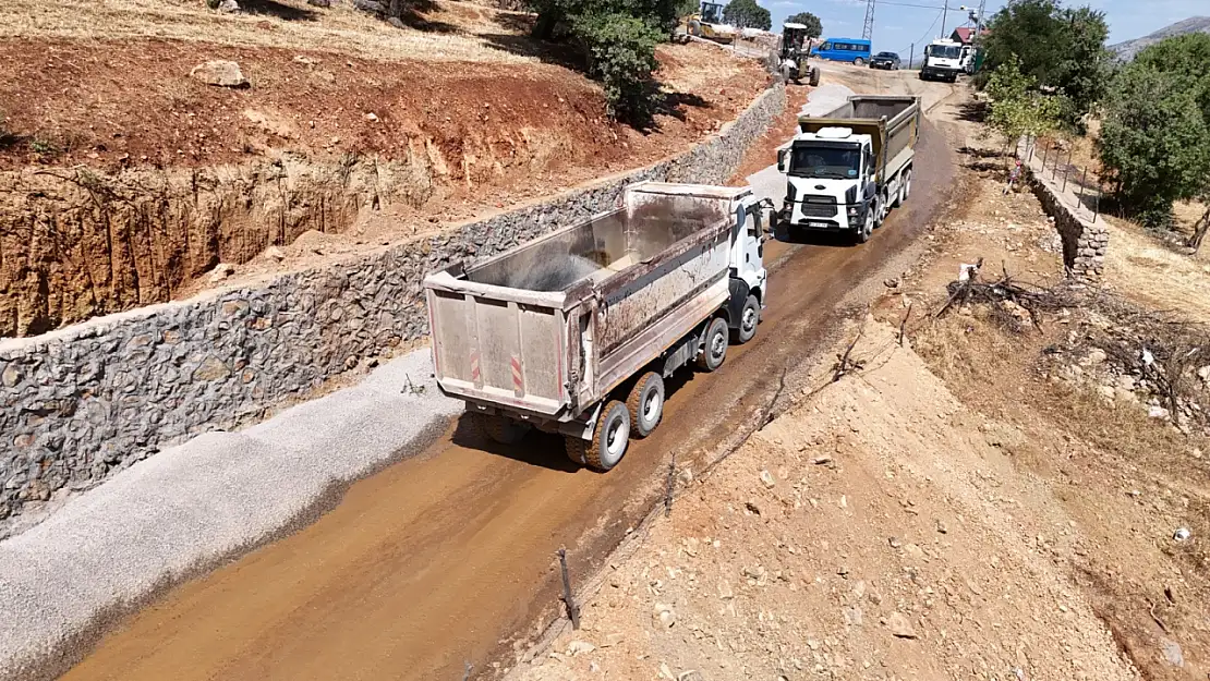 Bükardi güvenlik yolu projesi devam ediyor