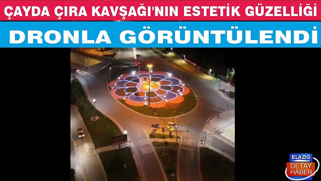 ÇAYDA ÇIRA KAVŞAĞI'NIN ESTETİK GÜZELLİĞİ DRONLA GÖRÜNTÜLENDİ