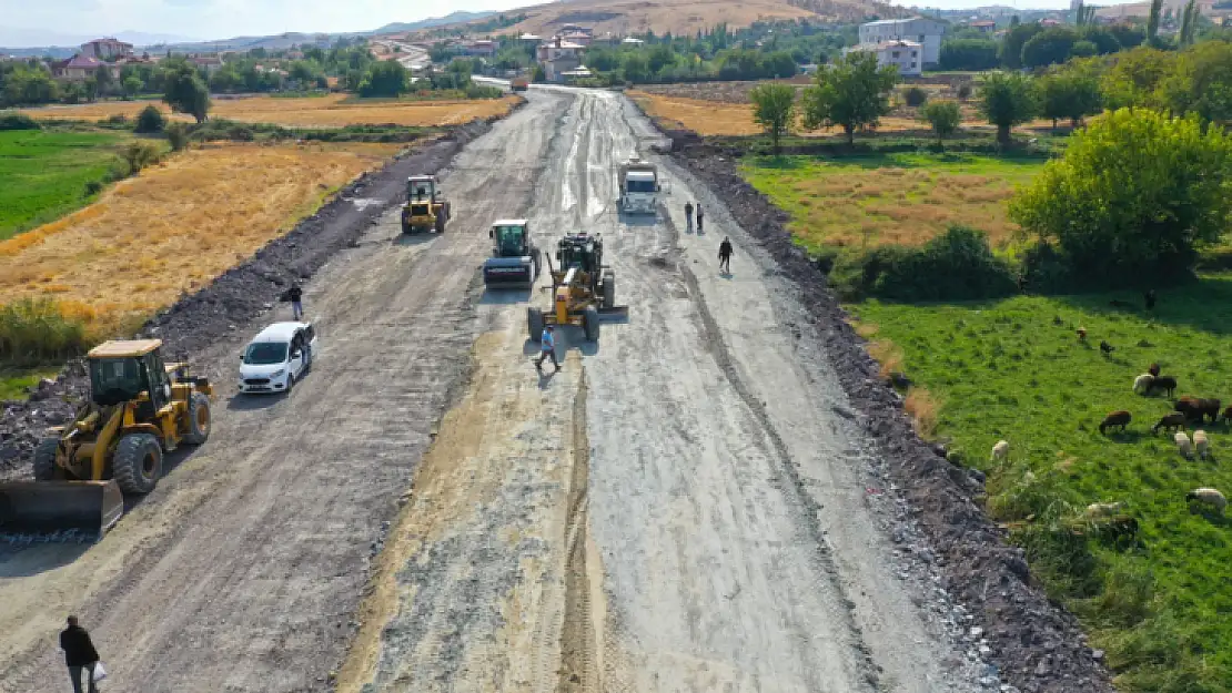 Çimento Fabrikası Güney Çevre Yolu bağlantısı tamamlandı