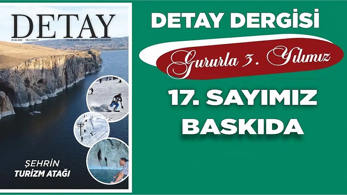 Detay Dergisi 17. Sayısı Okurlarıyla Buluşuyor