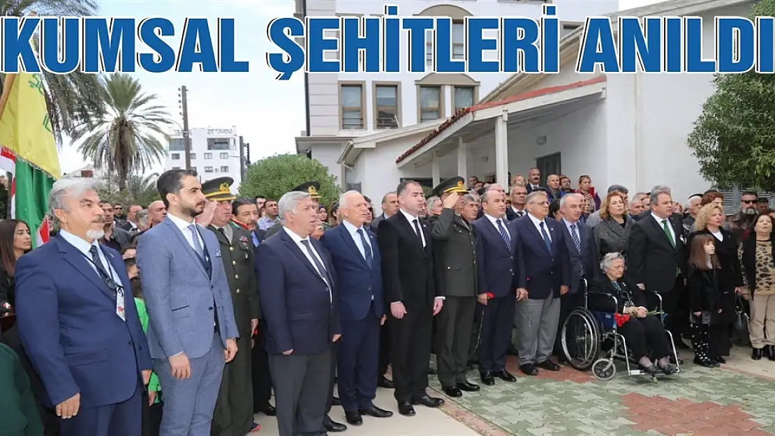 Kumsal Şehitleri Anıldı