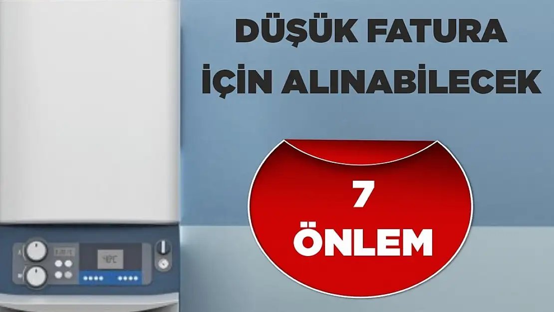 Doğalgaz Faturasında Tasarruf Yöntemleri