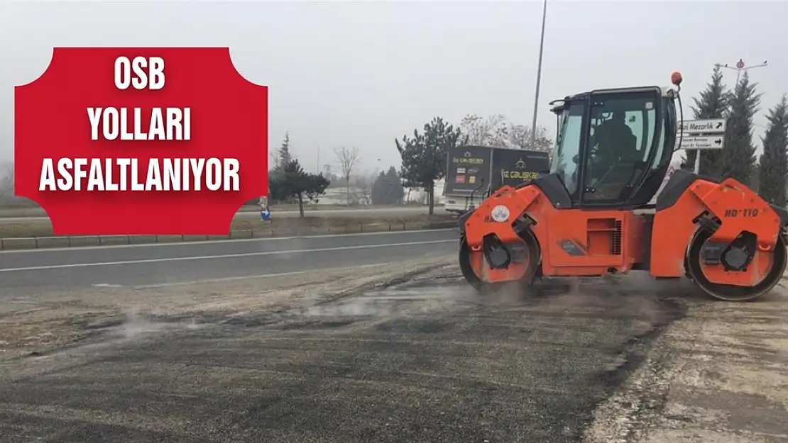 OSB'de Yollar Bakım ve Onarımdan Geçirildi