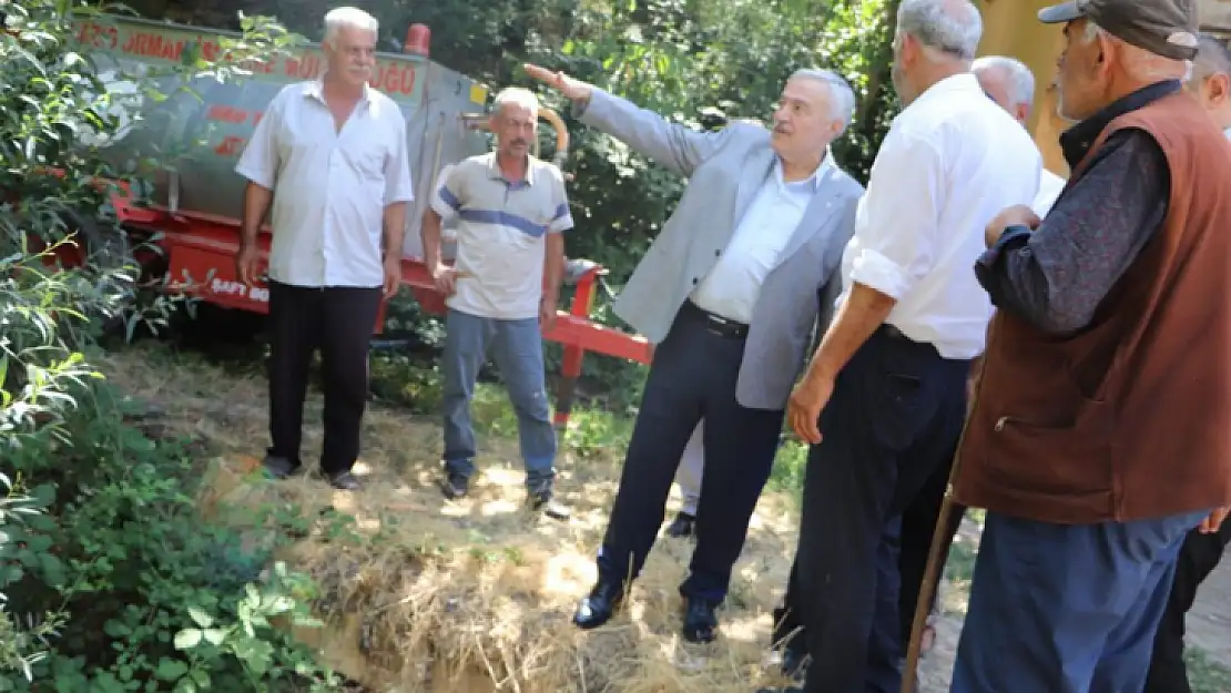 Demirbağ'dan Üçdeğirmenler Köyü'ne ziyaret 