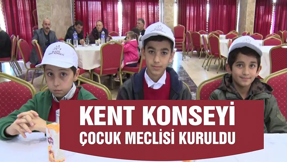 Kent Konseyi Çocuk Meclisi Kuruldu