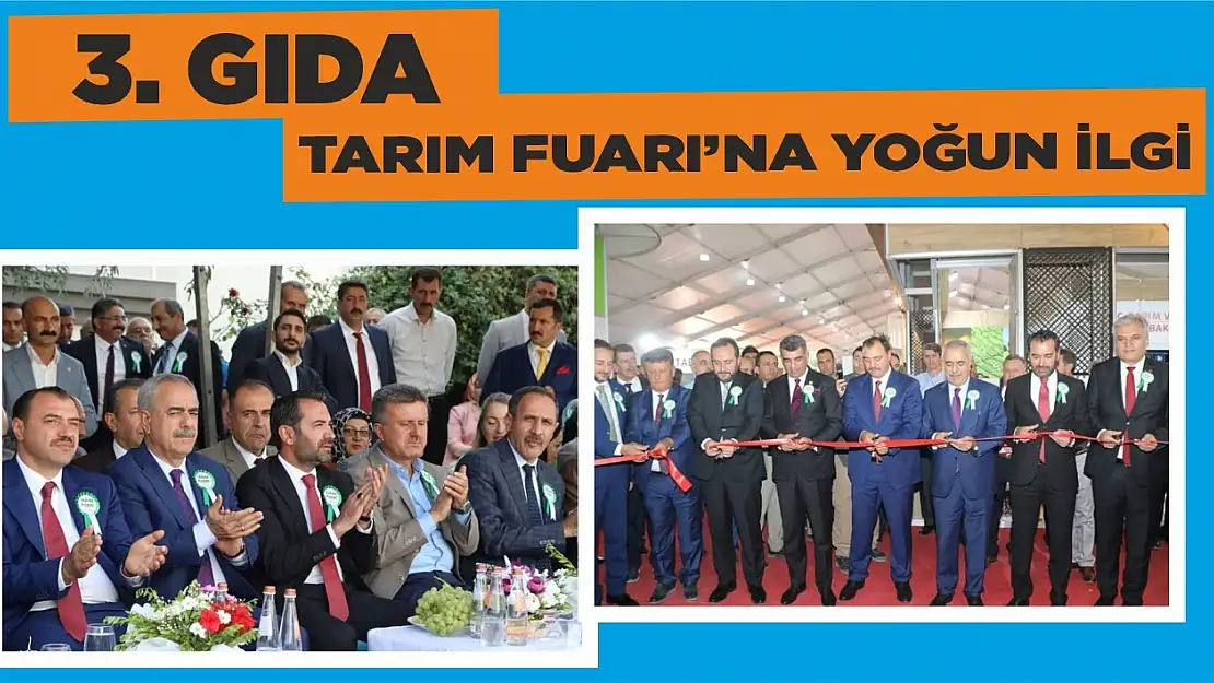 Gıda Tarım Fuarı'na Yoğun İlgi