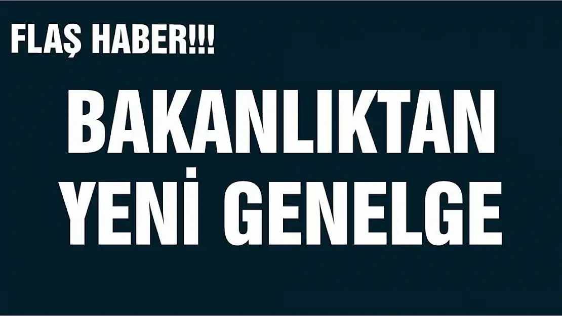 Bakanlıktan Yeni Genelge! Lokanta Ve Restoranlarla İlgili Kapatma Kararı