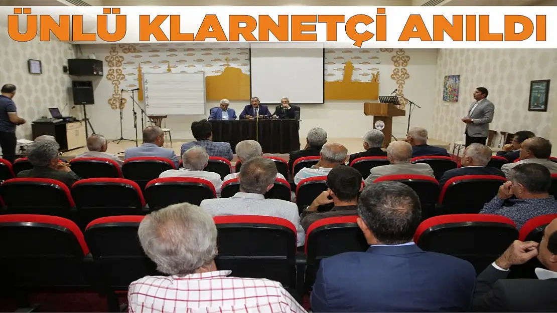 Ünlü Klarnetçi Anıldı