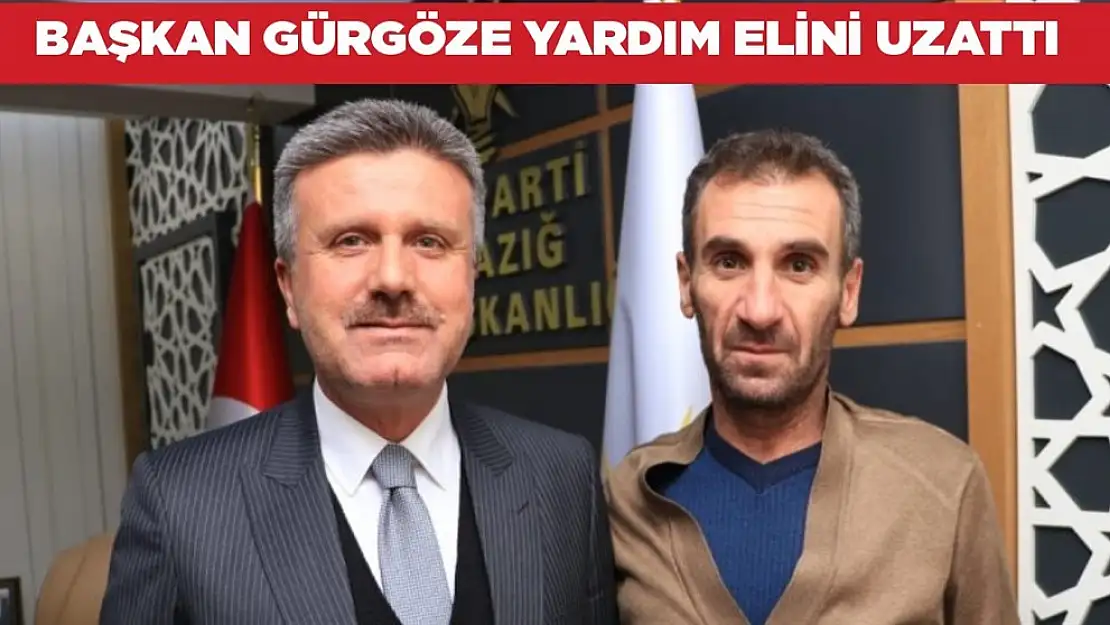 Başkan Gürgöze Yardım Elini Uzattı