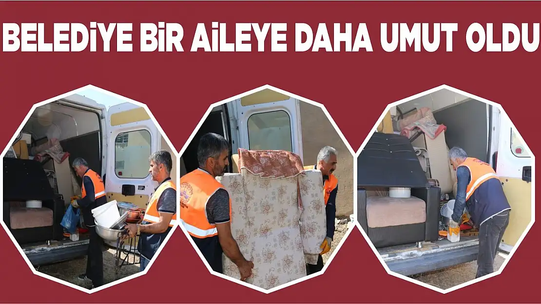 Belediye Bir Aileye Daha Umut Oldu