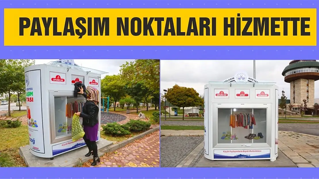 Paylaşım Noktaları Hizmette