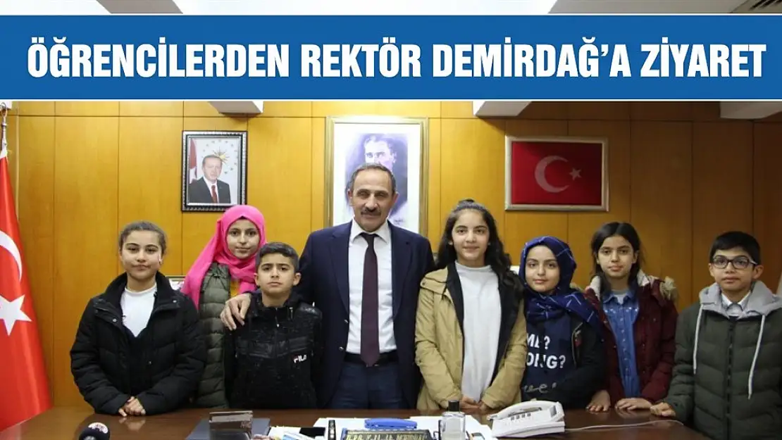 Öğrencilerden Rektör Demirdağ'a Ziyaret