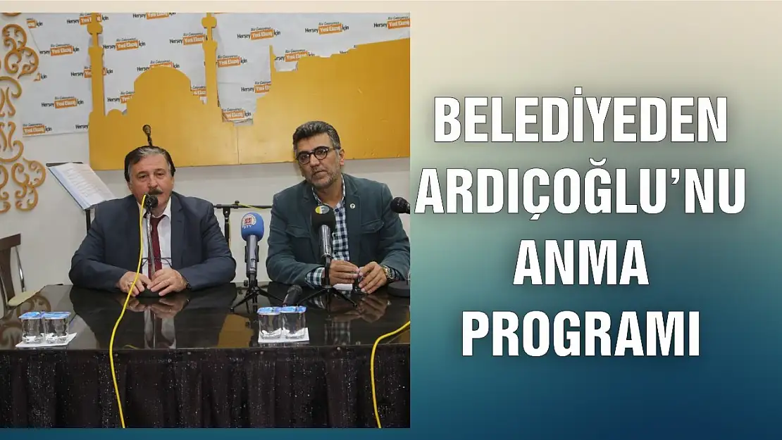 Ardıçoğlu Vefatının 37. Yıl Dönümünde Anıldı