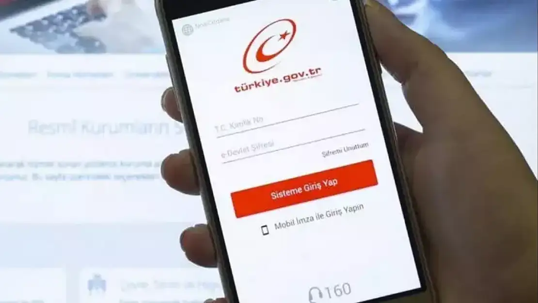 e-Devlet'e yeni işlem geliyor