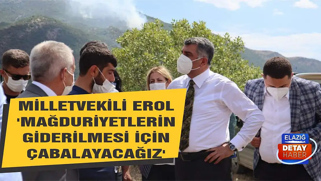 Milletvekili Erol 'Mağduriyetlerin Giderilmesi İçin Çabalayacağız'