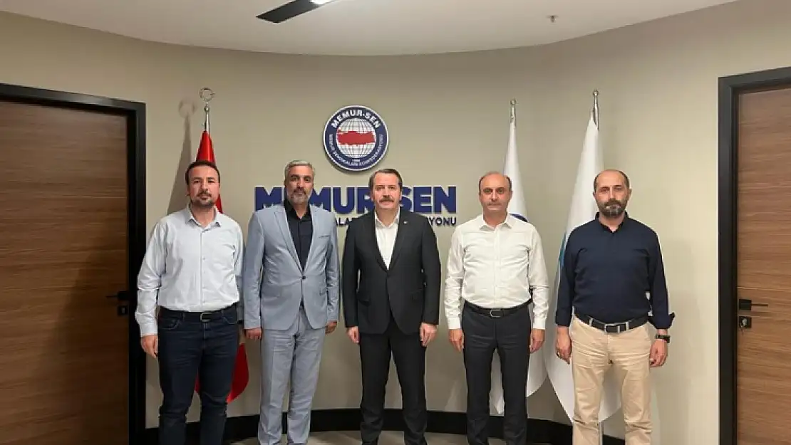 Eğitim Bir Sen Elazığ Şubesi'nin Ankara temasları 