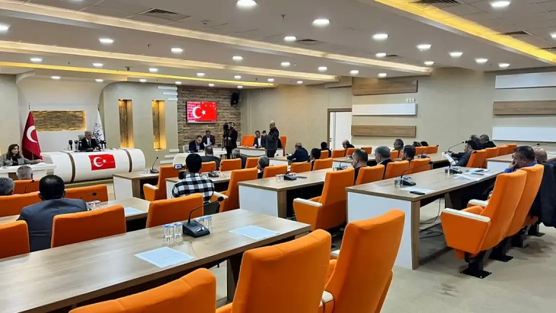 Elazığ Belediye Meclisi toplandı 