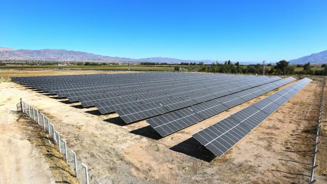 Elazığ Belediyesi Güneş Enerji Santrali Elektrik Üretmeye Başladı 