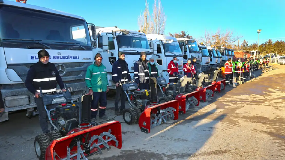 Elazığ Belediyesi Kışa Hazır