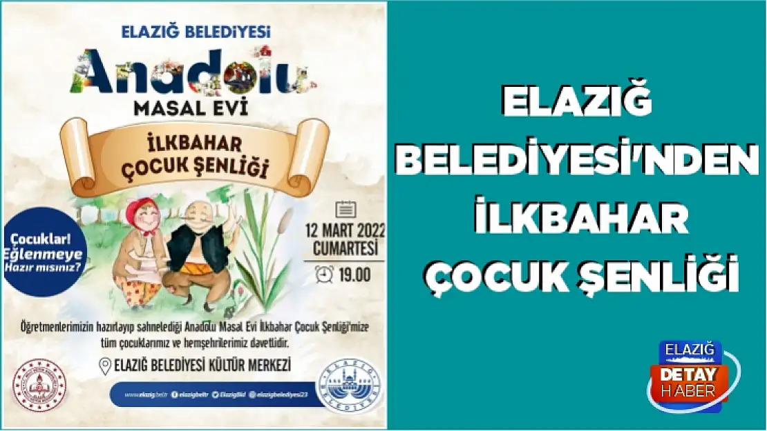 Elazığ Belediyesi'nden İlkbahar Çocuk Şenliği 