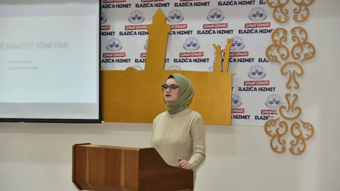 Elazığ Belediyesi'nden İş Geliştirme semineri 