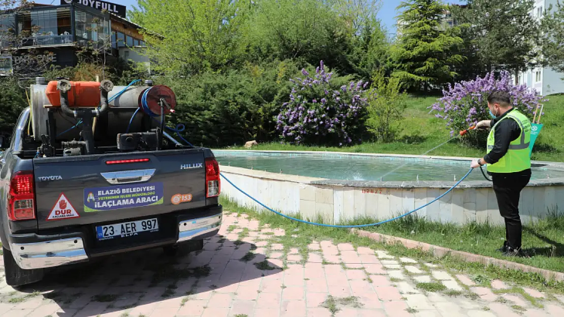 Elazığ Belediyesi'nden Larva İle Mücadele