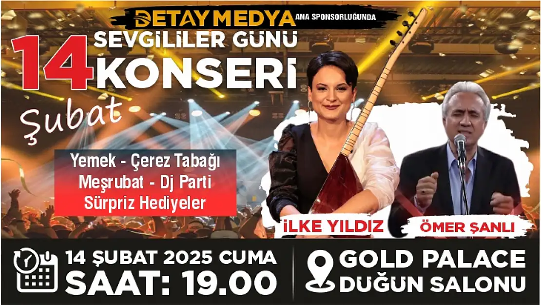 ELAZIĞ'DA MUHTEŞEM KONSER