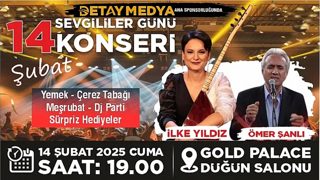 ELAZIĞ'DA MUHTEŞEM KONSER