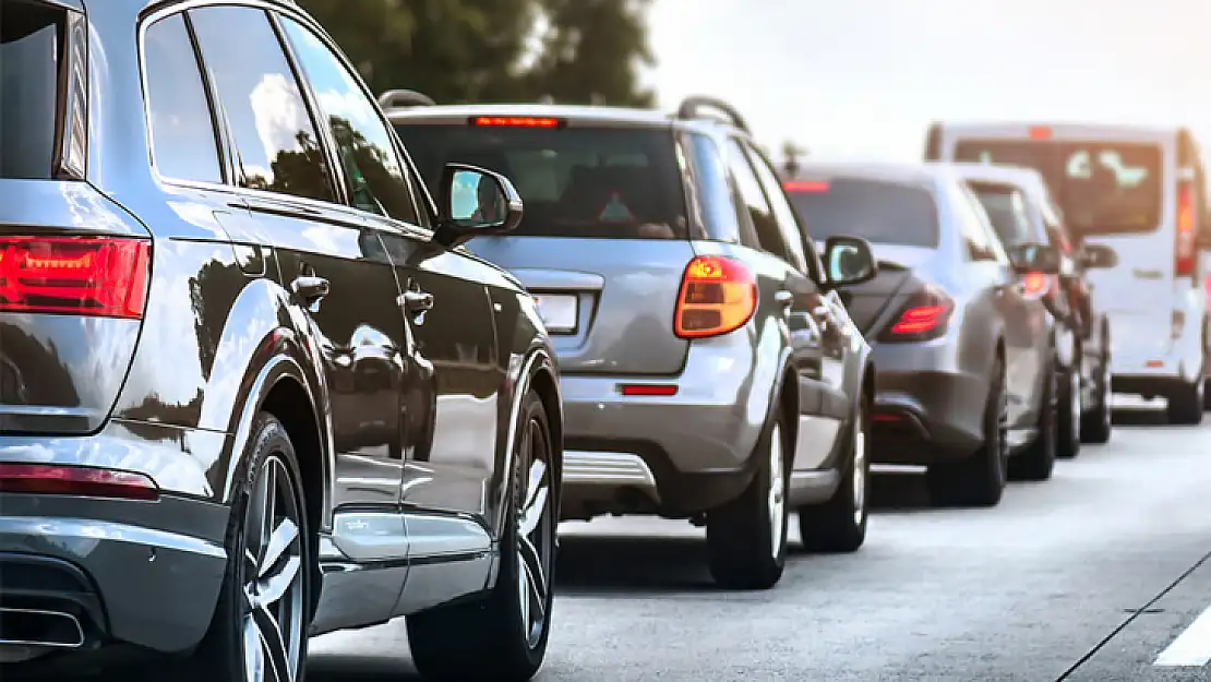 Elazığ'da trafiğe kayıtlı araç sayısı belli oldu